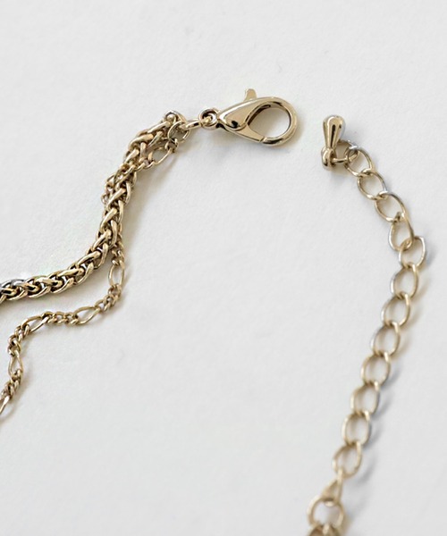 antiqua（アンティカ）の「コインモチーフ2連チェーンネックレス（ネックレス・レディース・シルバー/ゴールド・FREE）」の10枚目の写真