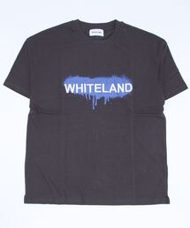 WHITELAND | [LAB限定]WHITELAND/ホワイトランド/WL/ｽﾌﾟﾚｰTEE/CHACOL(Tシャツ/カットソー)