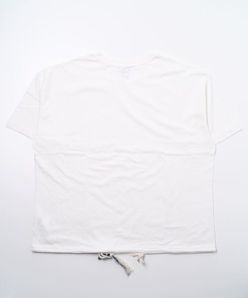 RIOT FACETASM（ライオットファセッタズム）の「RIOT FACETASM / ライオットファセッタズム：Basic Crew NeckT：RF22SS-TEE-U05[WAX]（Tシャツ/カットソー・メンズ・ホワイト・XL/L/M）」の2枚目の写真