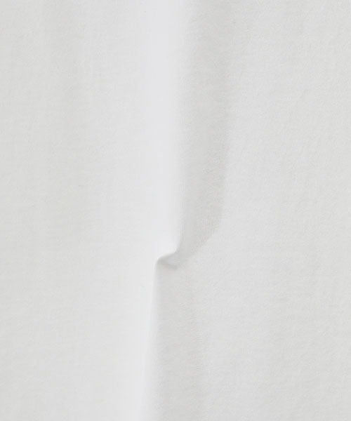 RIOT FACETASM（ライオットファセッタズム）の「RIOT FACETASM / ライオットファセッタズム：Basic Crew NeckT：RF22SS-TEE-U05[WAX]（Tシャツ/カットソー・メンズ・ホワイト・XL/L/M）」の6枚目の写真