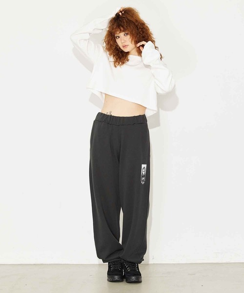 パンツ No brand sweat pants KIDS / キッズ》 VARSITY LOGO SWEAT PANTS / ヴァーシティ ロゴ