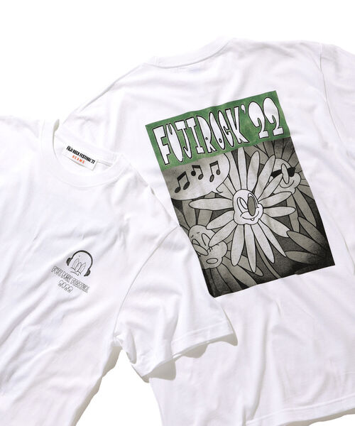 BEAMS(ビームス)の「<MEN>FUJI ROCK FESTIVAL'22 × BEAMS / Koichi Yairi Stan Flowers Tシャツ(Tシャツ/カットソー・メンズ・ホワイト・M/L/XL/XXL)」の9枚目の写真