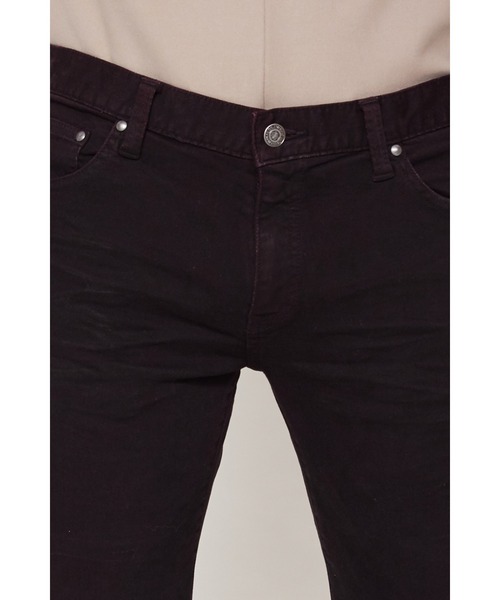 TORNADO MART（トルネードマート）の「TORNADO MART∴ストーンスプレースキニーデニム（デニムパンツ・メンズ・グリーン/ワイン・S/M/L/LL）」の17枚目の写真