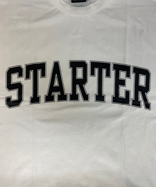 STARTER BLACK LABEL(スターターブラックレーベル)の「【 STARTER BLACK LABEL 】別注 アーチロゴ TEE(Tシャツ/カットソー・メンズ・ホワイト/ブラック/グリーン・LL/M/L)」の6枚目の写真