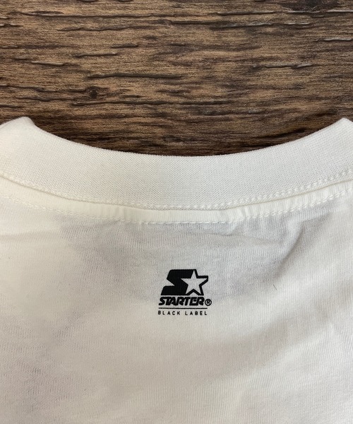 STARTER BLACK LABEL(スターターブラックレーベル)の「【 STARTER BLACK LABEL 】別注 アーチロゴ TEE(Tシャツ/カットソー・メンズ・ホワイト/ブラック/グリーン・LL/M/L)」の5枚目の写真