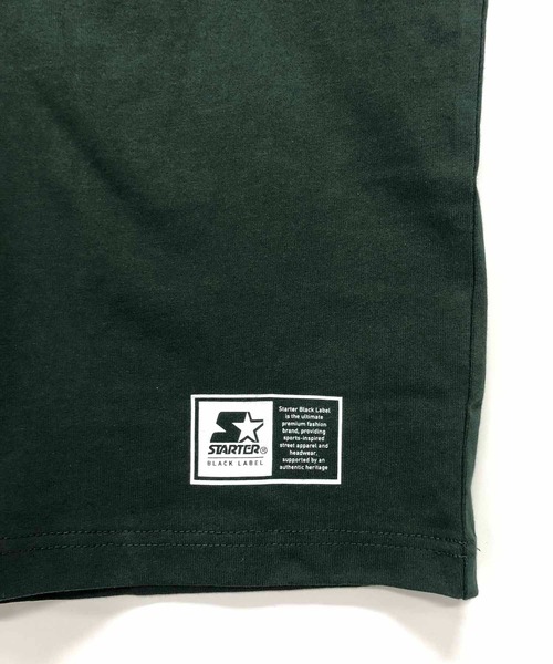 STARTER BLACK LABEL(スターターブラックレーベル)の「【 STARTER BLACK LABEL 】別注 アーチロゴ TEE(Tシャツ/カットソー・メンズ・ホワイト/ブラック/グリーン・LL/M/L)」の19枚目の写真