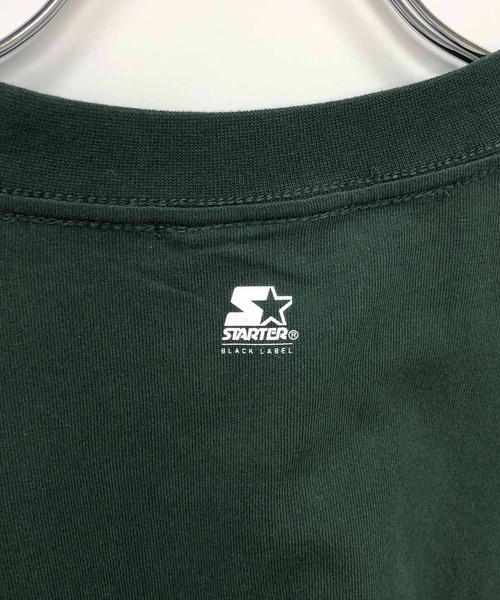 STARTER BLACK LABEL(スターターブラックレーベル)の「【 STARTER BLACK LABEL 】別注 アーチロゴ TEE(Tシャツ/カットソー・メンズ・ホワイト/ブラック/グリーン・LL/M/L)」の18枚目の写真