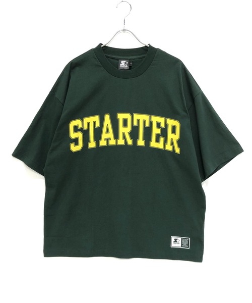 STARTER BLACK LABEL(スターターブラックレーベル)の「【 STARTER BLACK LABEL 】別注 アーチロゴ TEE(Tシャツ/カットソー・メンズ・ホワイト/ブラック/グリーン・LL/M/L)」の14枚目の写真