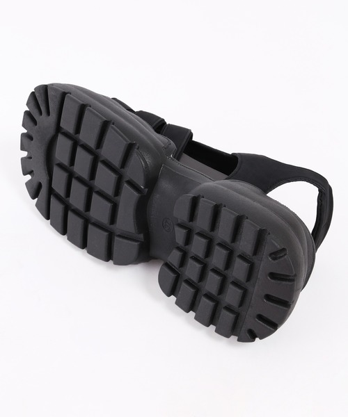 WC（ダブル シー）の「厚底グルカサンダル（サンダル・レディース・ブラック・SMALL/MEDIUM）」の2枚目の写真