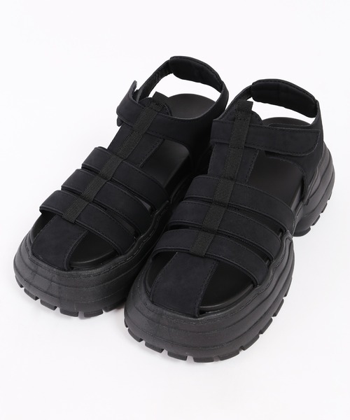 WC（ダブル シー）の「厚底グルカサンダル（サンダル・レディース・ブラック・SMALL/MEDIUM）」の16枚目の写真