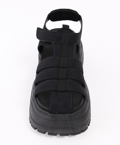 WC（ダブル シー）の「厚底グルカサンダル（サンダル・レディース・ブラック・SMALL/MEDIUM）」の17枚目の写真