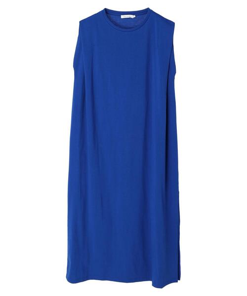 AMERICAN HOLIC（アメリカンホリック）の「サイドスリットフレンチスリーブワンピース（ワンピース・レディース・ブラック/ブルー/グレイッシュベージュ/テラコッタ・M/L）」の15枚目の写真