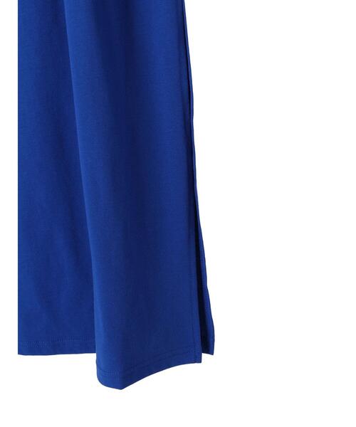 AMERICAN HOLIC（アメリカンホリック）の「サイドスリットフレンチスリーブワンピース（ワンピース・レディース・ブラック/ブルー/グレイッシュベージュ/テラコッタ・M/L）」の8枚目の写真