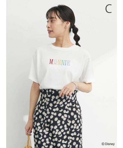 Green　Parks（グリーンパークス）の「Disney/レインボー刺繍T（Tシャツ/カットソー・レディース・A/B/C/D・FREE）」の15枚目の写真