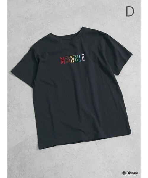 Green　Parks（グリーンパークス）の「Disney/レインボー刺繍T（Tシャツ/カットソー・レディース・A/B/C/D・FREE）」の11枚目の写真