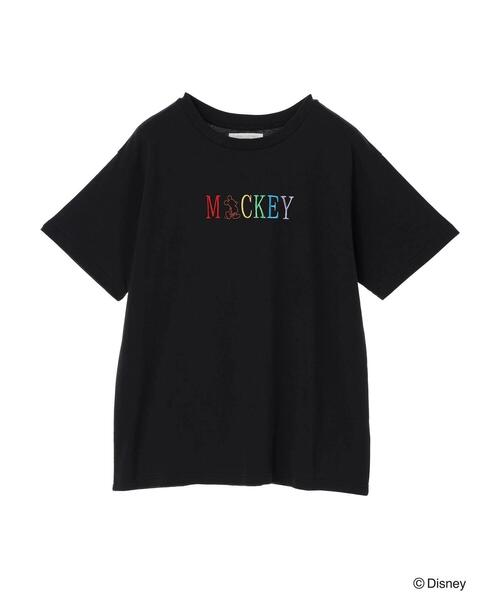 Green　Parks（グリーンパークス）の「Disney/レインボー刺繍T（Tシャツ/カットソー・レディース・A/B/C/D・FREE）」の21枚目の写真
