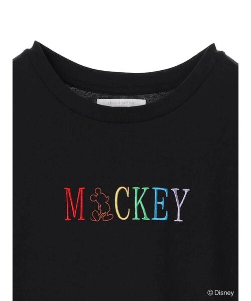 Green　Parks（グリーンパークス）の「Disney/レインボー刺繍T（Tシャツ/カットソー・レディース・A/B/C/D・FREE）」の13枚目の写真