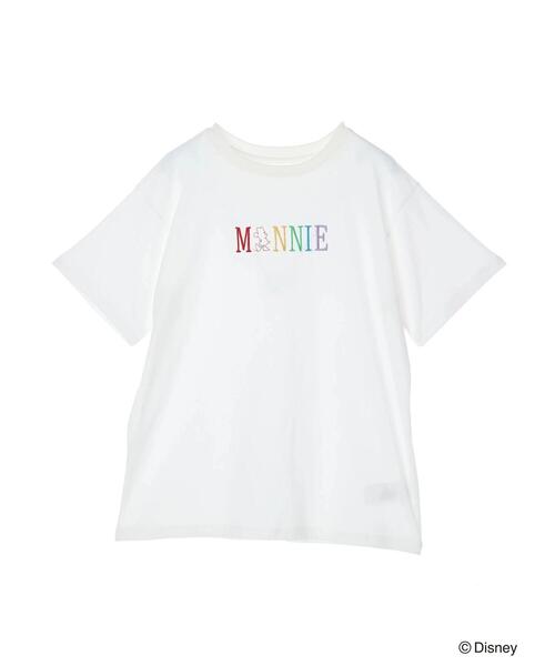 Green　Parks（グリーンパークス）の「Disney/レインボー刺繍T（Tシャツ/カットソー・レディース・A/B/C/D・FREE）」の18枚目の写真