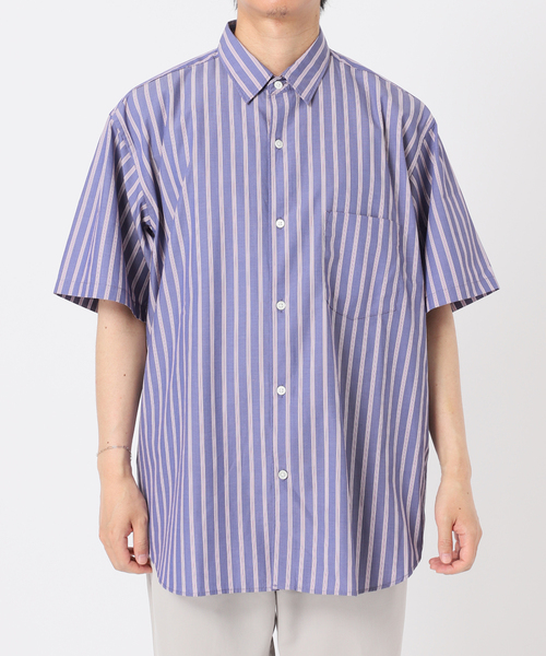 417 EDIFICE（フォーワンセブンエディフィス）の「【ESSENTIAL / エッセンシャル】レギュラー ストライプ S/S シャツ（シャツ/ブラウス・メンズ・その他10/その他11・MEDIUM/LARGE/SMALL）」の10枚目の写真