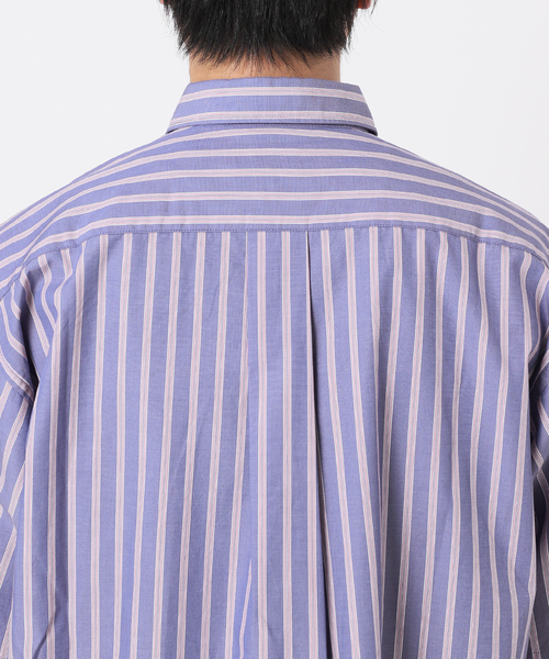 417 EDIFICE（フォーワンセブンエディフィス）の「【ESSENTIAL / エッセンシャル】レギュラー ストライプ S/S シャツ（シャツ/ブラウス・メンズ・その他10/その他11・MEDIUM/LARGE/SMALL）」の13枚目の写真