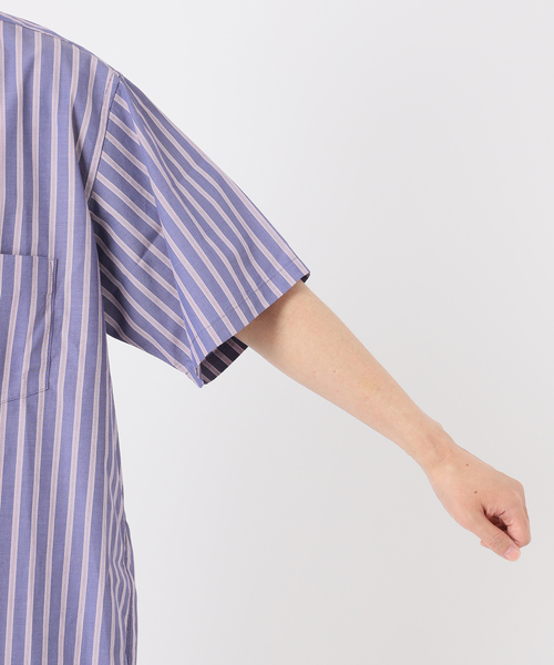 417 EDIFICE（フォーワンセブンエディフィス）の「【ESSENTIAL / エッセンシャル】レギュラー ストライプ S/S シャツ（シャツ/ブラウス・メンズ・その他10/その他11・MEDIUM/LARGE/SMALL）」の15枚目の写真