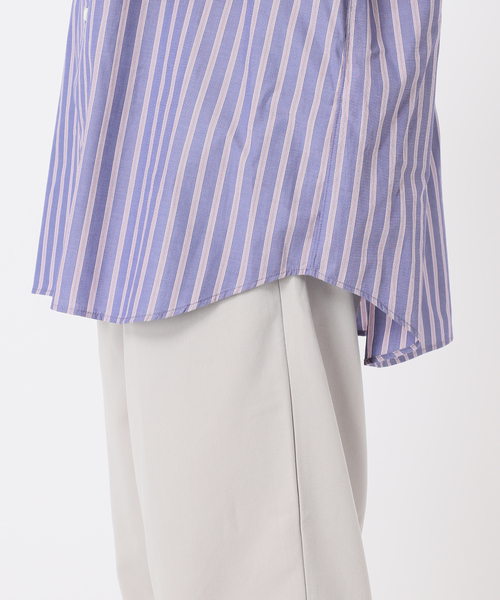 417 EDIFICE（フォーワンセブンエディフィス）の「【ESSENTIAL / エッセンシャル】レギュラー ストライプ S/S シャツ（シャツ/ブラウス・メンズ・その他10/その他11・MEDIUM/LARGE/SMALL）」の17枚目の写真