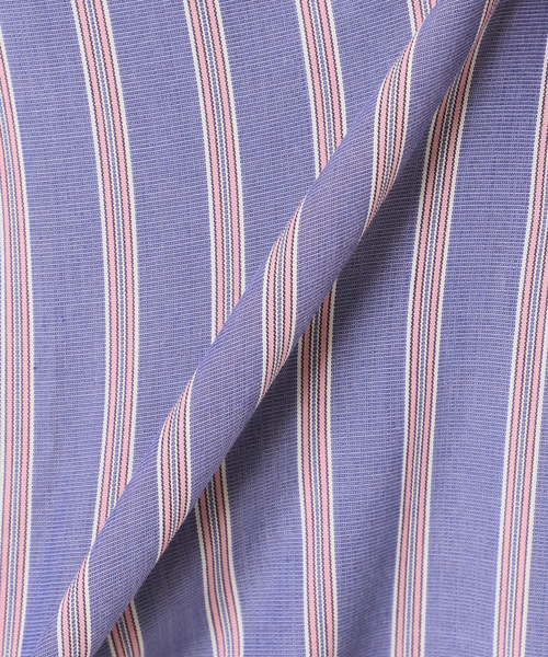 417 EDIFICE（フォーワンセブンエディフィス）の「【ESSENTIAL / エッセンシャル】レギュラー ストライプ S/S シャツ（シャツ/ブラウス・メンズ・その他10/その他11・MEDIUM/LARGE/SMALL）」の20枚目の写真