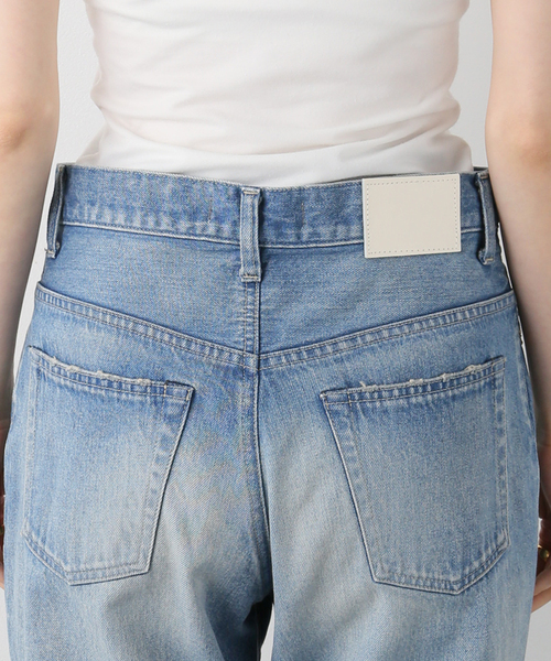 FRAMeWORK(フレームワーク)の「FRAMeWORK made by J フレアジーンズ(ダメージ)(その他パンツ・レディース・サックスブルー・SMALL/MEDIUM/LARGE)」の15枚目の写真