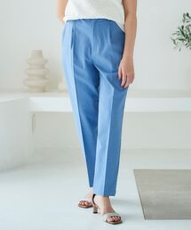 シャンブレーテーパードパンツ