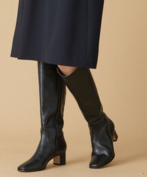 レザー ロングブーツ