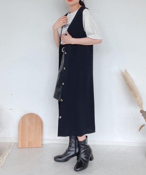 AS KNOW AS plus（アズノゥアズプラス）の「○Vネックロング