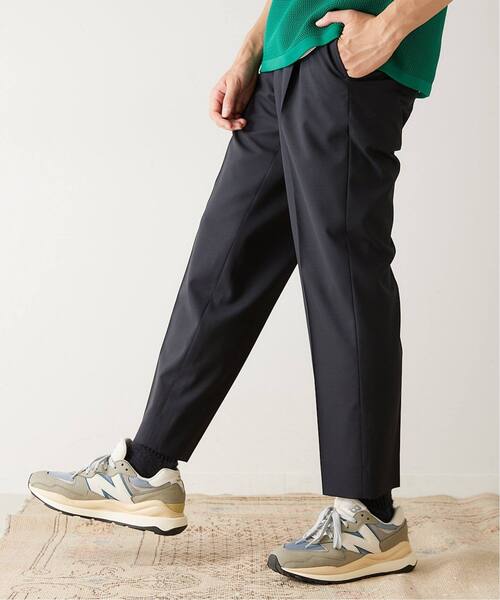 417 EDIFICE(フォーワンセブンエディフィス)の「【allery / アレリ―】 トロピカルウール TAPERED / テーパード(スラックス・メンズ・ベージュ/ネイビー/グレー・SMALL/MEDIUM/LARGE)」の10枚目の写真