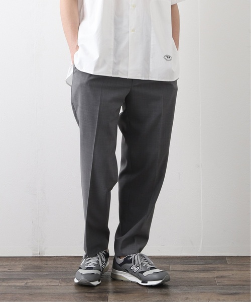 417 EDIFICE(フォーワンセブンエディフィス)の「【allery / アレリ―】 トロピカルウール TAPERED / テーパード(スラックス・メンズ・ベージュ/ネイビー/グレー・SMALL/MEDIUM/LARGE)」の13枚目の写真