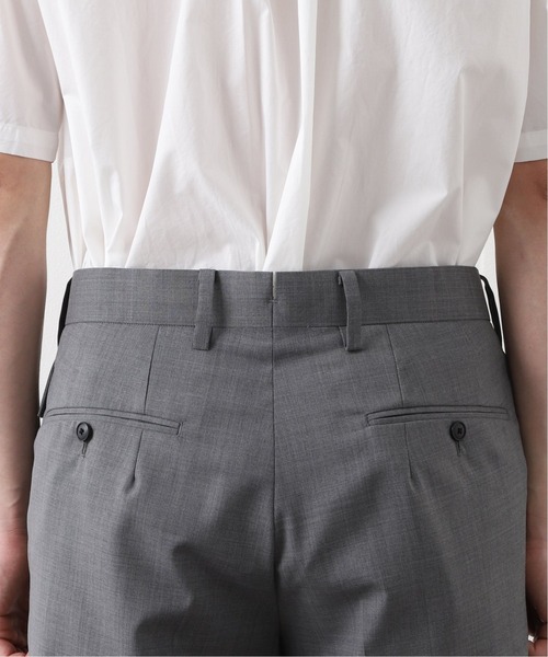 417 EDIFICE(フォーワンセブンエディフィス)の「【allery / アレリ―】 トロピカルウール TAPERED / テーパード(スラックス・メンズ・ベージュ/ネイビー/グレー・SMALL/MEDIUM/LARGE)」の19枚目の写真