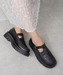 Fabby fabby | T-ストラップメッシュ シューズ(ドレスシューズ)