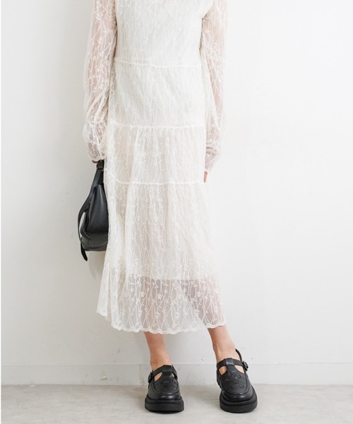 Fabby fabby（ファビィーファビィー）の「T-ストラップメッシュ シューズ（ドレスシューズ・レディース・ブラック/オフホワイト・MEDIUM/LARGE/SMALL）」の15枚目の写真