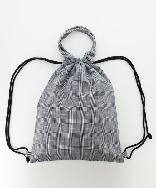Catherine Cottage（キャサリンコテージ）の「2WAYナップサック（バックパック/リュック・キッズ・ストライプ/ドット/チェック・FREE）」の3枚目の写真