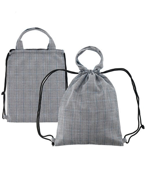 Catherine Cottage（キャサリンコテージ）の「2WAYナップサック（バックパック/リュック・キッズ・ストライプ/ドット/チェック・FREE）」の8枚目の写真