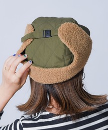 CALIFORNIA OUTFITTERS（カリフォルニア アウトフィッターズ）の「キルティング×ボアフライトキャップ（キャップ）」