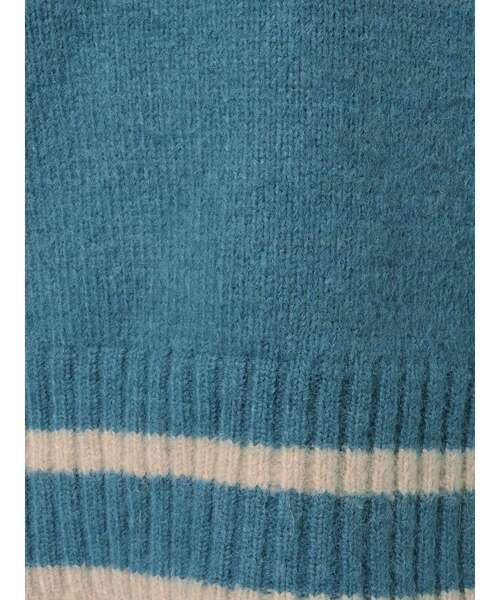 MURUA（ムルーア）の「【WEB限定 ITEM】バックスリットラインニットチュニック（ニット/セーター・レディース・ブルー/モカ/ネイビー・FREE）」の21枚目の写真