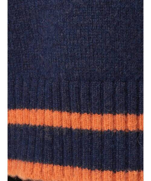 MURUA（ムルーア）の「【WEB限定 ITEM】バックスリットラインニットチュニック（ニット/セーター・レディース・ブルー/モカ/ネイビー・FREE）」の19枚目の写真