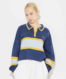 X-girl | HALF ZIP KNIT SHIRT(ニット/セーター)