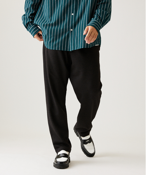 JOURNAL STANDARD（ジャーナルスタンダード）の「ウール ジャージ ブッチャー パンツ（その他パンツ・メンズ・ブラック系その他/ネイビー/ブラウン/タン・MEDIUM/LARGE/SMALL）」の16枚目の写真