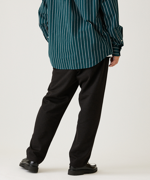 JOURNAL STANDARD（ジャーナルスタンダード）の「ウール ジャージ ブッチャー パンツ（その他パンツ・メンズ・ブラック系その他/ネイビー/ブラウン/タン・MEDIUM/LARGE/SMALL）」の19枚目の写真