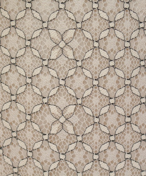 ASTORIA ODIER(アストリアオディール)の「衿付きセットアップ風レースワンピース(ワンピース・レディース・ブラック/ベージュ/グリーン・MEDIUM)」の19枚目の写真