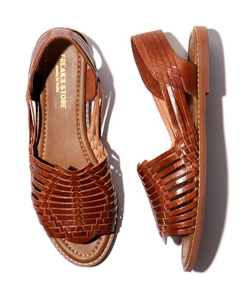 FREAK'S STORE（フリークスストア）の「インドフラットサンダル　～2015SS～（サンダル・レディース・ホワイト/ブラウン/ダークブラウン・38/36/37）」の3枚目の写真