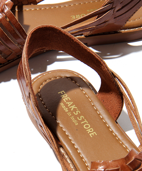FREAK'S STORE（フリークスストア）の「インドフラットサンダル　～2015SS～（サンダル・レディース・ホワイト/ブラウン/ダークブラウン・38/36/37）」の12枚目の写真
