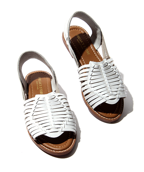 FREAK'S STORE（フリークスストア）の「インドフラットサンダル　～2015SS～（サンダル・レディース・ホワイト/ブラウン/ダークブラウン・38/36/37）」の13枚目の写真