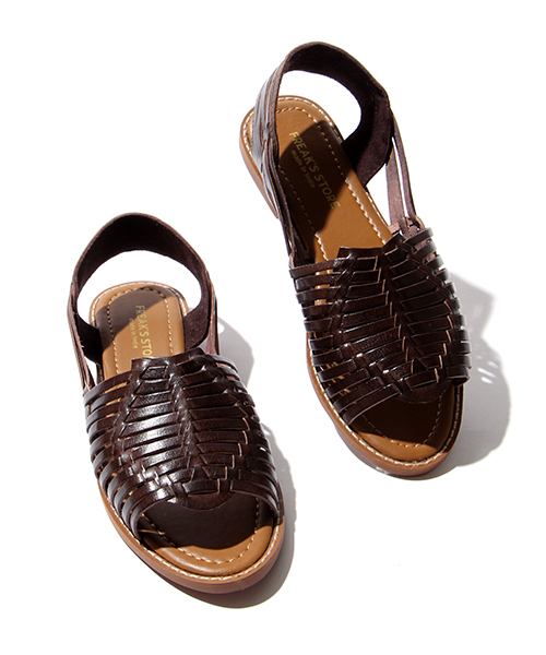FREAK'S STORE（フリークスストア）の「インドフラットサンダル　～2015SS～（サンダル・レディース・ホワイト/ブラウン/ダークブラウン・38/36/37）」の14枚目の写真