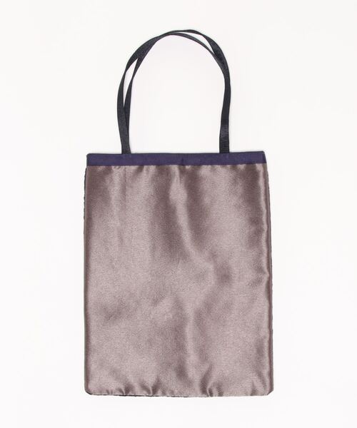 Three Four Time（ｽﾘｰﾌｫｰﾀｲﾑ）の「【結婚式/フォーマル】ストーンリボンサブバッグ（エコバッグ/サブバッグ・レディース・ブラック/ピンク/ネイビー・FREE）」の4枚目の写真